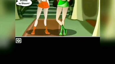 Winx Club Hentai Episode #2: Flora Sucks Professor For Good Grades!