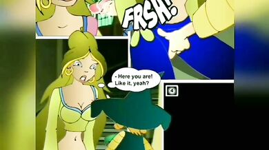 Winx Club Hentai Episode #2: Flora Sucks Professor For Good Grades!