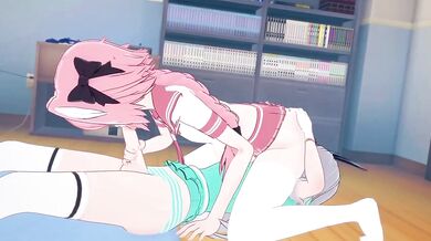 'Femboy Triangle Felix, Astolfo and Hideri: The Hentai Adventure'