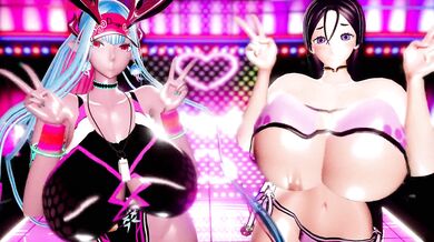 'A Breast-fueled Battle between Ibuki Douji and Minamoto no Raikou'