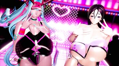 'A Breast-fueled Battle between Ibuki Douji and Minamoto no Raikou'