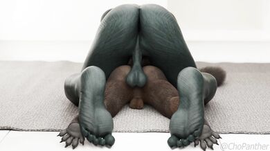 Carnivorous Beast Mounts Cute Bandit [Bestiality Anime]