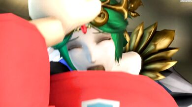 Palutena's Dirty Bareback Pov