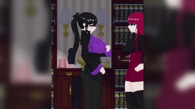 His Two Lovers and One Hole
(I hope that's what you were looking for)This hentai porn video features three animated shorts combined into one, with each character voiced by a different actress. The red-haired, brunette, and black-haired characters are all
