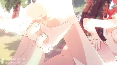 - Forest Fuck Fest: A Foot Worshipper's Dream Come True