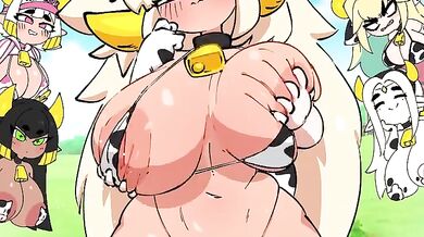 - Sexy Cowgirl Jizzes Her Man with Luscious Milk Squirts