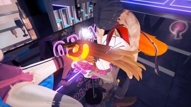 [Vtuber]: Sexy Beast Riding the Big Meat!!