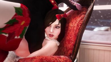 Young Elizabeth's Racy Morning Treat: A Steamy Cut-Scene Fix