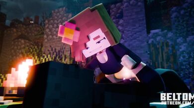 Jenny Fucks Enderman in a Minecraft Animation (Beltom NSFW)