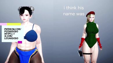 Chun-Li & Cammy's Hot Lesbian Action!