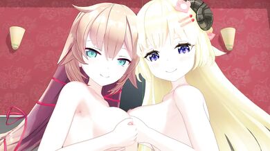 Twin sisters double fucked and ejaculated on