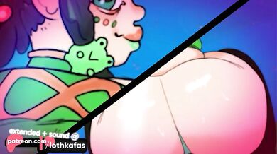 Bouncy Boobs and Swollen Booties in My Bimbo Academia Tsuy Assui LOUD Ass Clap Twerk