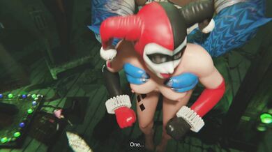 Harley and King Shark's Unforgettable Threesome with ZMSFM