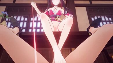 Tied and Teased: A Hentai Train Ride of Submission and Domination