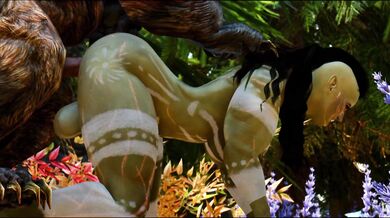The Futa-Orc Brawl: A Tale of Two Beasts and a Furry Companion