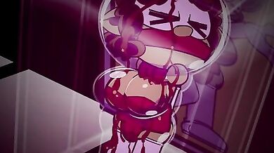 GAME ON! Abbey's Chocolate Bunny Bash in the Bathroom!