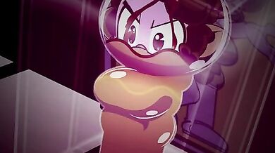 GAME ON! Abbey's Chocolate Bunny Bash in the Bathroom!