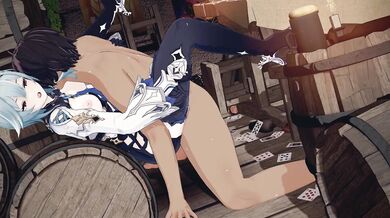 'Wet Dreams: The Steamy Sex Adventures of Genshin and Eula, Vol. 1'