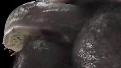 'Big-breasted Elf Maiden Anal Fucked by Monster Cock in Moogan's Hentai Animation'
