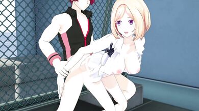 Aki's Rooftop Fuckfest