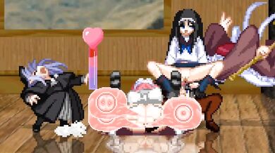 Kohaku, Hisui, and Akiha Gangbang Leen's Sisters Futanari Mugen