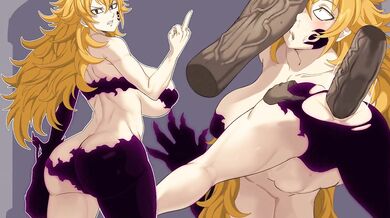 Deep Throat Blacked: Kinky Trio of 13 Cocks in Metal Playground