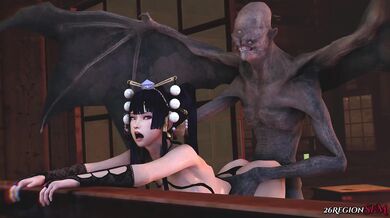 Naughty Nyotengu Takes on Tormenting Tourist in 26-Sensual Regions!