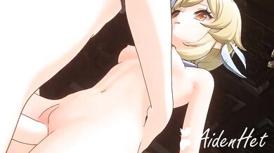 Glowing Emissions: Aiden's Hour of Unbridled Pleasure