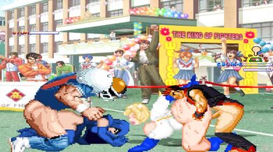 Brian Battler, Kim Dong Hwan, Power Girl & Raven in Hentai Gangbang!