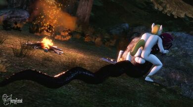 Slippery Seduction: Tempest Shadow & Prince Blueblood's Lusty Forest Romp