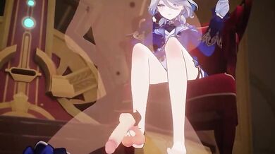 Cruel Mistress Tortures Submissive Male in Furry Animated Hentai Video