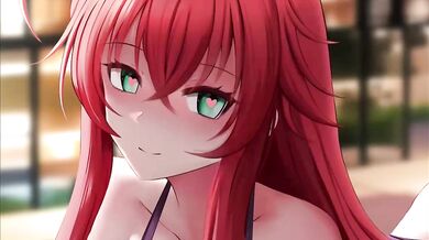 Sexual Tension Rises as Rias Gets Frisky with her Personal Devil Assistant, Ginhaha
