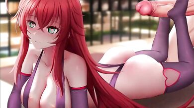 Sexual Tension Rises as Rias Gets Frisky with her Personal Devil Assistant, Ginhaha