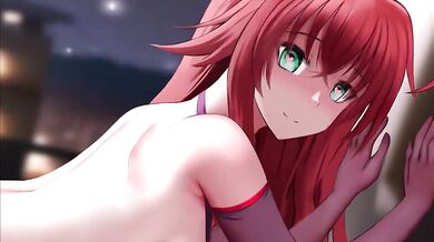 Sexual Tension Rises as Rias Gets Frisky with her Personal Devil Assistant, Ginhaha