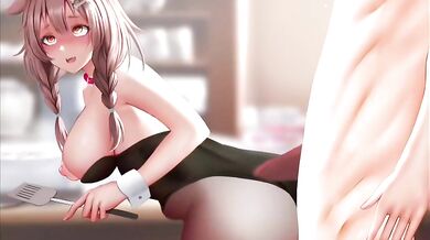 Sexy Korone Makes a Harem of Bunnies in Her Ginhaha Costume