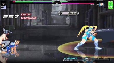 Kuromaru Inu Dogs vs. Chun-Li & Rainbow Mika