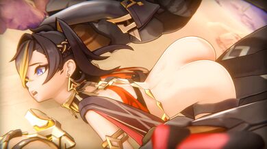 '"Dehya's Adventure - Big Boobs 4K Jiggle Animation"