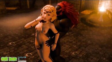 Zelda and Ganondorf's Rough Sex (Raw Footage)