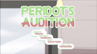 La audición de Peridot de Steven Universe en español de Nekobot