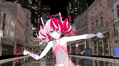 Kureiji Ollie Fucks Haniwa's Miniature Garden in MMD Porn Video