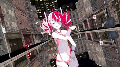 Kureiji Ollie Fucks Haniwa's Miniature Garden in MMD Porn Video