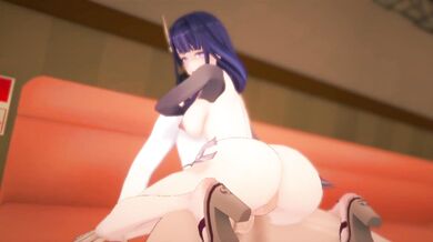 Genshin Impact - Raiden Shogun - A Daring Erotic Adventure Through a Fantasy World