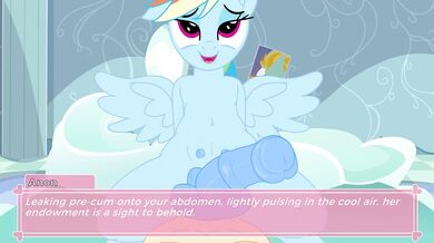 Ponies in Love: A Lesbian Adventure with Rainbow Dash and her Wife-to-be!