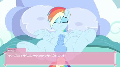 Ponies in Love: A Lesbian Adventure with Rainbow Dash and her Wife-to-be!