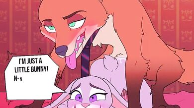 Sexy fox in heat, English voices XXX flick.