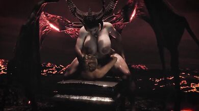 - Rough anal fuck in the ass while playing Diablo