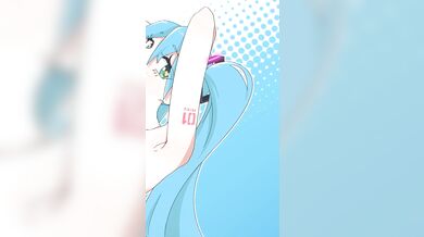 Pussy Destruction with Miku and her Beam!