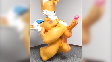Tailing Rouge's Nude Body with a Full Nelson Hold [Mukir]
