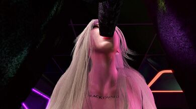 Rough Oral with a Big Black Dick