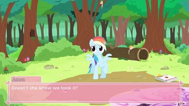 Sexy Lesbian Pony Play with Rainbow Dash and her Wife in Colorful Orgy